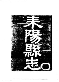 耒阳县志 - 封面图