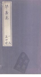 华岳志  卷6-8 - 封面图