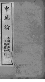 中风论 - 封面图