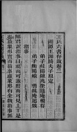 王氏六书存微  卷2 - 封面图