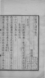 国朝书人辑略  卷6 - 封面图