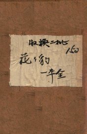 花花豹  绣像绘图长篇武侠侦探小说 - 封面图