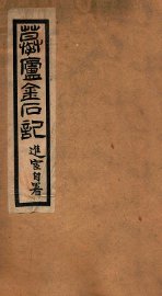 摹卢金石记 - 封面图